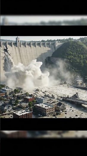 en a Dam Breaks: City Flood Simulation | Ultra-Realistic AI