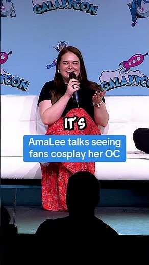 AmaLee talks seeing fans dress as your original character