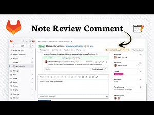 How to comment on code in GitLab (Review Insert)