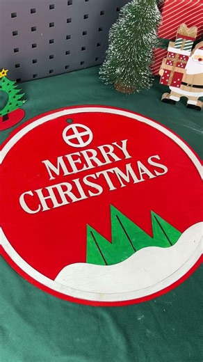 🎄 Happy Holidays! xTool P3 Laser Engraving: Easy Custom Christmas Door Signs & Large Decor!