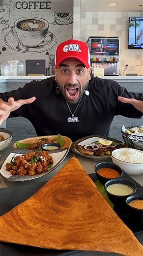 Taking on a South Indian grand buffet