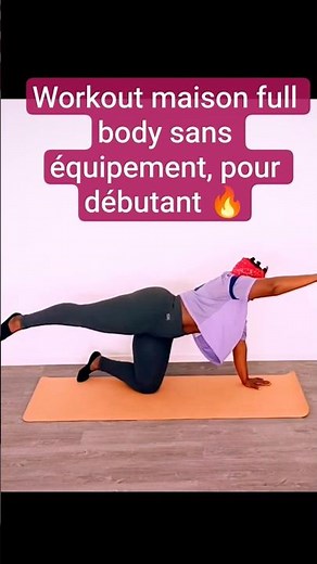 Entraînement à la maison séance complète sans matériel pour tout le corps Exercices à la maison
