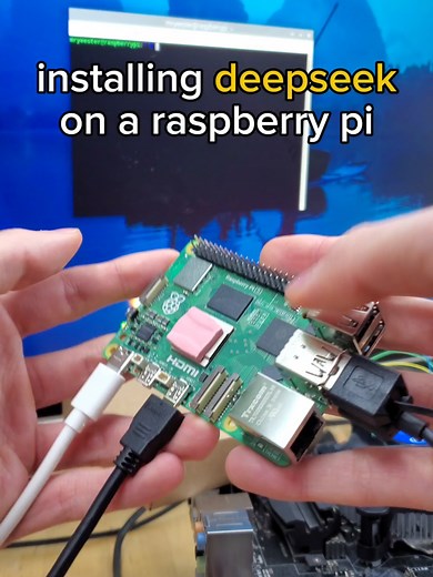 How to install DeepSeek on a Raspberry Pi for free offline, local use! #pc #pctips #pcbuilding #mryeester