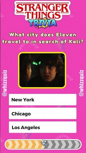 Stranger Things Trivia Quiz V12