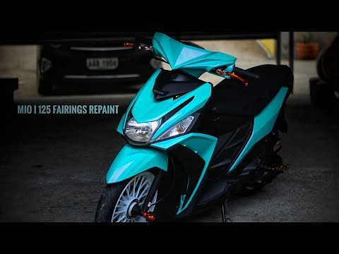Mio i 125 Fairings Repainting | Customized Paint