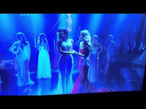 Miss universe see-through dress fail