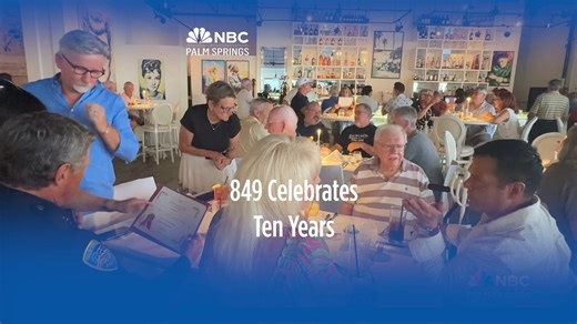 🍹🍝Getting a meal for $9 is unheard of these days, but it happened last night at Eight4Nine in Palm Springs, as they celebrated 10 years in business. Congratulations!🎉 | NBC Palm Springs
