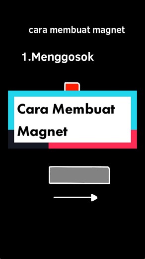 cara membuat magnet #magnet #elektromagnet #induksi #menggoskk #sains2d #kawat #batangbesi