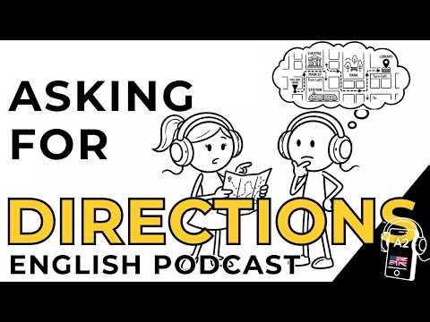 Listening English PRACTICE | Lost Without GPS? Learn Directions | Beginner Podcast
