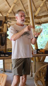 How to show your partner you love them - Step 1: Make them a bamboo chair! 🥰 . During our most recent course in October, one of our participants, Geoff, made this gorgeous chair for his wife out of bamboo splits. He wanted to explore different carpentry joinery methods which he could replicate to make more bamboo furniture in Fiji, where bamboo is found in abundance, but not used as much. . He tested a variety of methods at the carpentry workshop including glue lamination, bamboo pin joinery, a