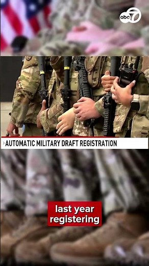 Automatic registration for US military draft begins in DECEMBER