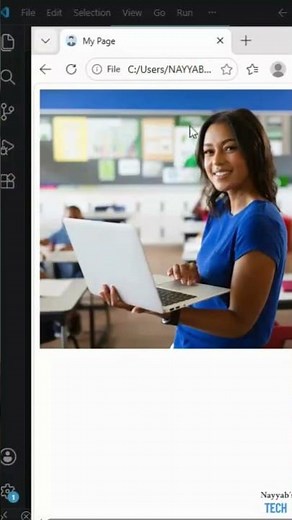 How to Insert Image in HTML #shorts