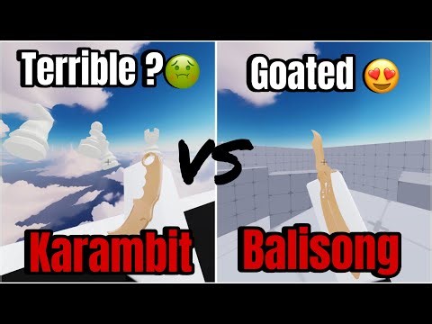 RIVALS KARAMBIT vs BALISONG | WHICH SHOULD YOU BUY? | AstralRivals