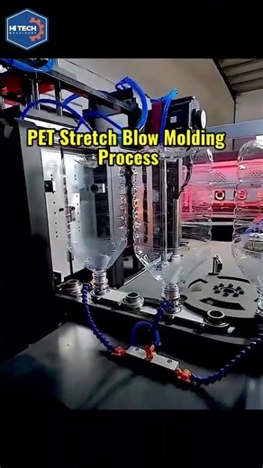 PET Stretch Blow Molding Process | From Preform to Bottle