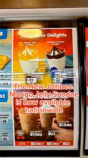 🤤 The New Jollibee Mango Jelly Sundae Refresh with Jollibee Summer Delights, featuring the NEW Jollibee Mango Jelly Sundae Price starts at Php 59. Order via: 📱 bit.ly/JollibeePHApp 💻 JollibeeDelivery.com ☎️ #87000 🏬 Dine-in or Take Out 🚗 Drive-Thru 🏍️ GrabFood or Foodpanda 🌐 Learn more by visiting their Facebook Page: Jollibee 📄 Information of this post may change without any prior notice. #JollibeeMangoJellySundae #SupportLocal #PromoteLocal #FoodCravingReviews #FoodCravingAdventure | F