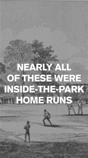 The First Major League Home Run Record 👀