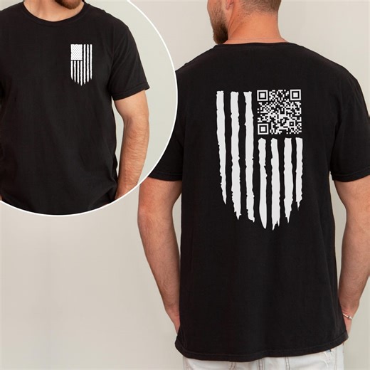 Trump Dance QR Code Comfort Colors Shirt - Dancing Prank - 4th of July Tshirt - President Tee - Gift for Him - Etsy