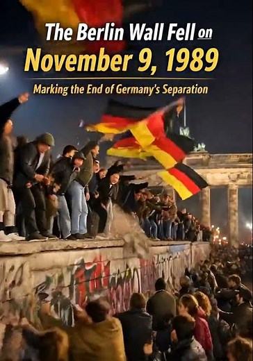 Berlin Wall Falls – November 9, 1989