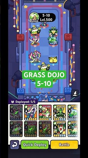 🍃Clash of Critters 5-10 Grass Dojo