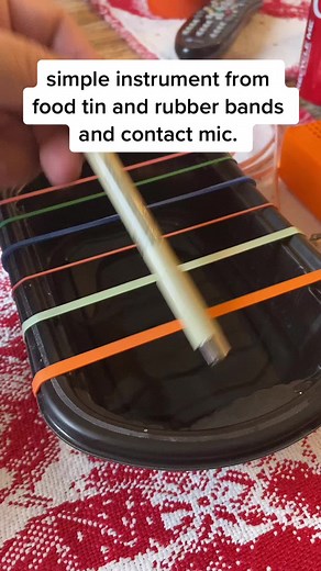 DIY Recycled Instrument: Simple Design and Contact Mic