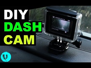 DIY CAMERA MOUNT FOR CAR | Install Dashcam for CHEAP w/ Velcro & GoPro Mount
