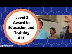 Level 3 AET Award in Education and Training