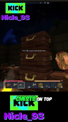 Minecraft Chest Stacking Tip Explained! #shorts