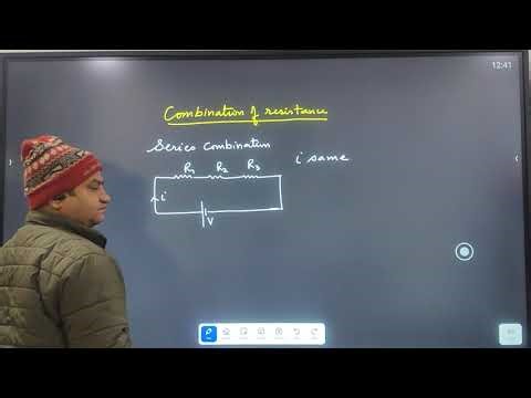 Ncert Class 12 physics Chapter 3 Current electricity series combination of resistance