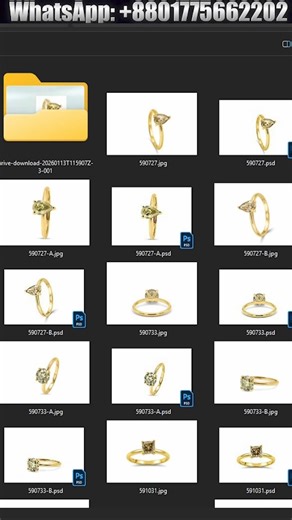 High End Ring Retouching: See Our Work & Files! Before and after all client files.