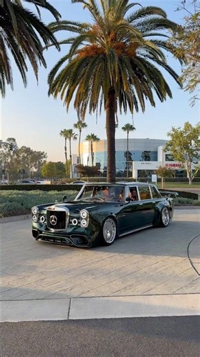 1971 Mercedes-Benz 600 "Grosser" onto a brand-new 2024 AMG S63 E - The Final Boss.