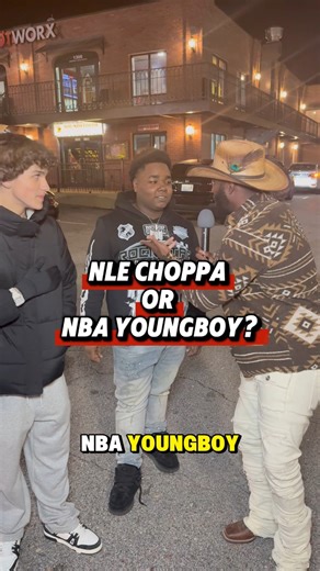 NBA YoungBoy or NLE Choppa? He says does not like bald heads! #streetinterview #boxing #NLEChoppa #nbayoungboy #nojumper #djakademiks | Sayyid McKinney