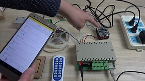 How to control LED strip or 220v lamp by KC868-D8 dimmer controller