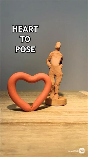 Clay Morphing: From Heart to Pose ❤️