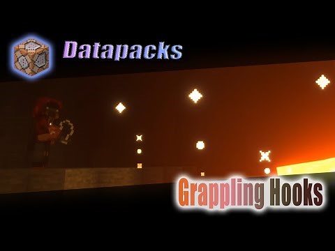 Minecraft Datapacks 1.17: Grappling Hooks