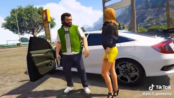 Honda Civic Full Modification in GTA 5 Gameplay