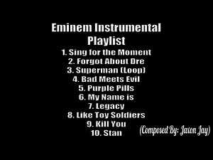 Eminem the Best Instrumentals