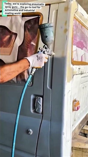 Pneumatic Spray Gun for Vehicle Painting - Complete Educational Guide |