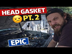 2006 Tacoma 2.7L Replacing a blown head gasket! Why to never overheat your engine! Pt. 2