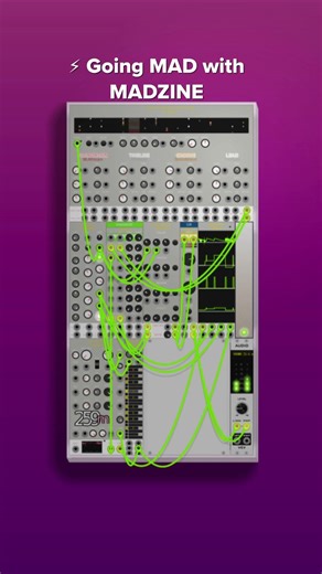 Going MAD with MADZINE | VCV Rack Modular Patch @MADZINE