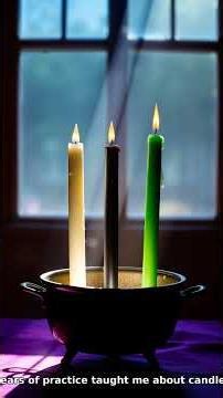 Candle Color Meanings in Spell Work