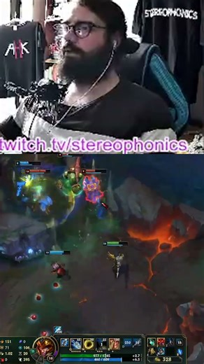 Enemy team invading Jarvan's jungle #leagueoflegends #riotgames #shorts