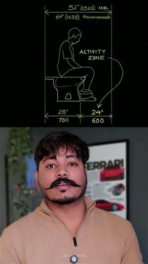😱 90% Galat Height = Lifetime Problem 😱n 😱 #bathroom #design #home #architectslife #housedesign