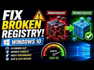 How To Fix Broken Registry Items in Windows PC | Easy Step by Step Guide