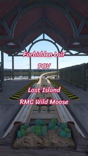 Forbidden Lair POV - Lost Island’s NEW for 2027 Coaster! RMC’s FIRST Wild Moose Coaster!