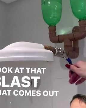 Make drinking water from thin air! Click the link in our channel to learn how.