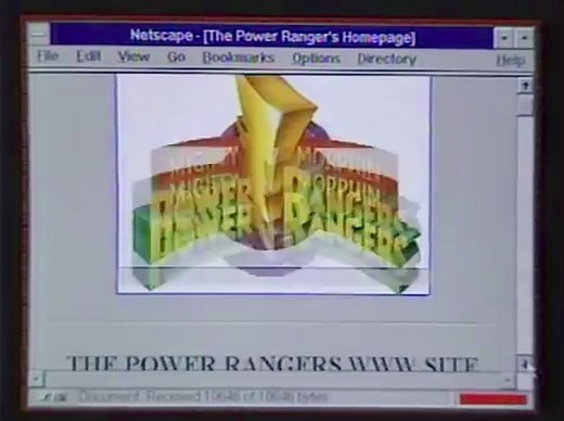 The internet for kids, 1995, as seen in “Cyber Surfin’: Internet For The Rest Of Us.” #tech #kids #internet #90s #web #throwback #1990s #powerrangers