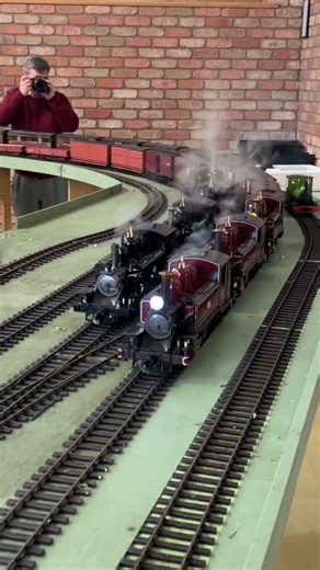 Mini Steam Train Race! #train #australia #steamengine #steamlocomotive #australia