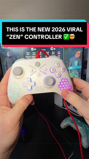 They did it! They finally made a brand new 2026 controller that has the best features ever! RGB, TURBO, MACRO, 2 REMAP BUTTONS, ANTI DRIFT, AND HALL EFFECT TRIGGERS!!!🤯 #tiktokshop #zen #controller #tiktokshopstockup #tiktokshopdeals