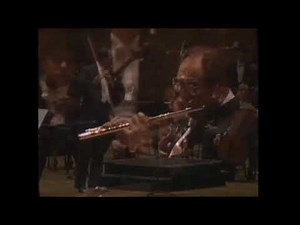 G. P. Telemann: Fantasia n.6 in d minor - Jean Pierre Rampal, live in Venezuela.