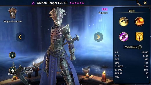 Golden Reaper - HellHades - Raid Shadow Legends